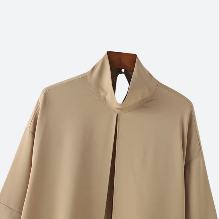 Modern High Neck Men’s Jacket