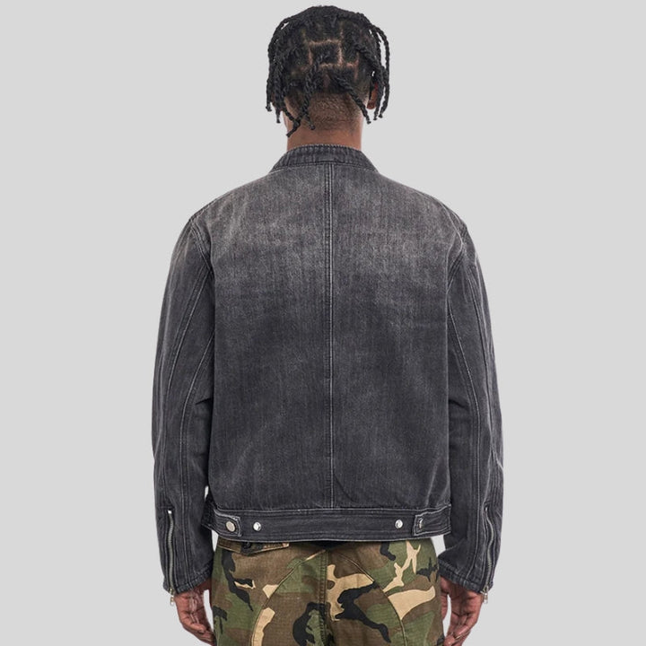 Moto Denim Jacket