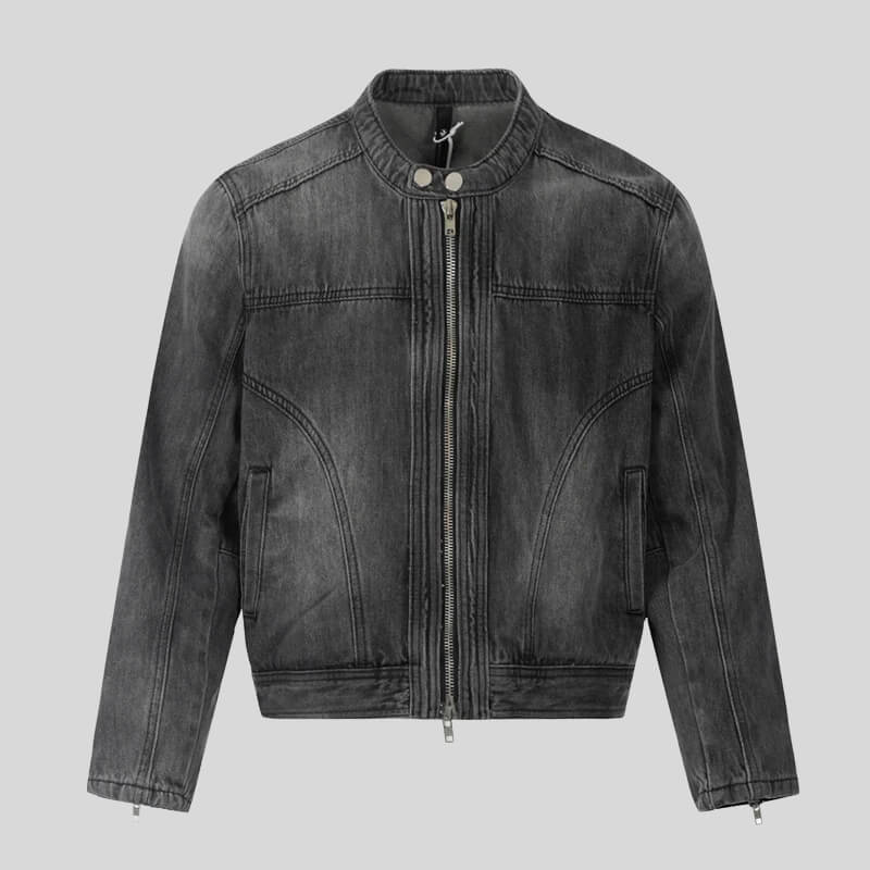 Moto Denim Jacket