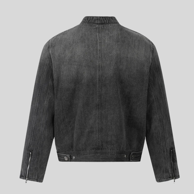 Moto Denim Jacket