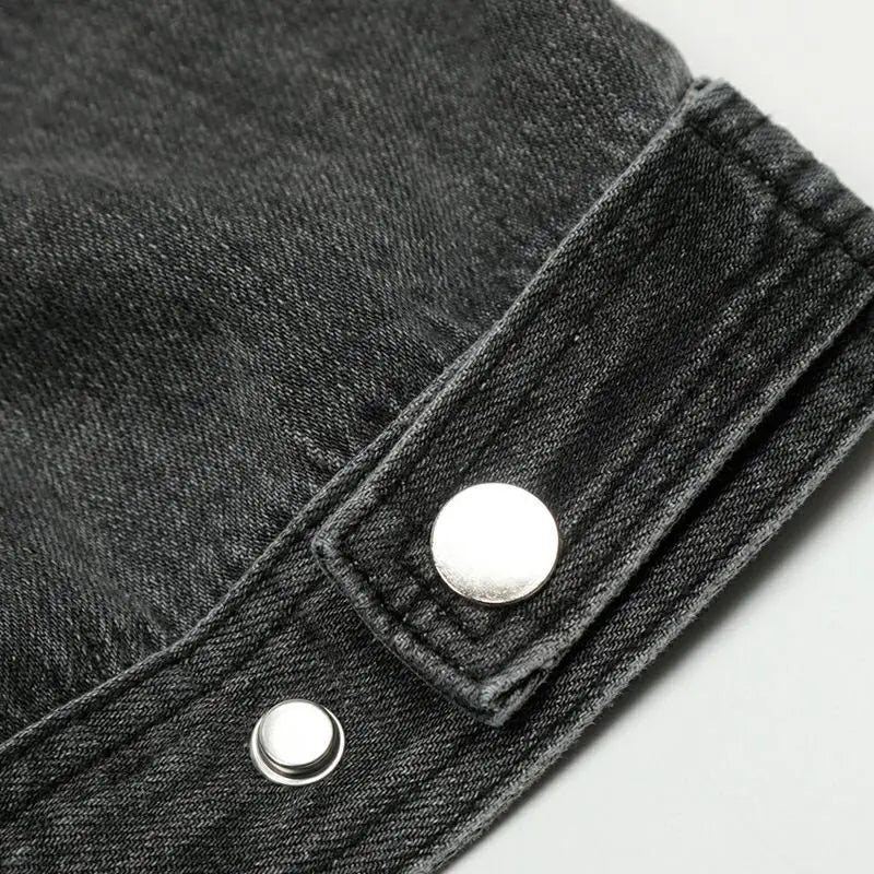 Moto Denim Jacket