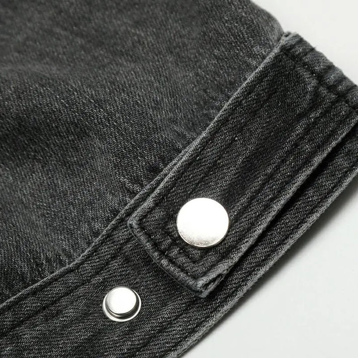 Moto Denim Jacket