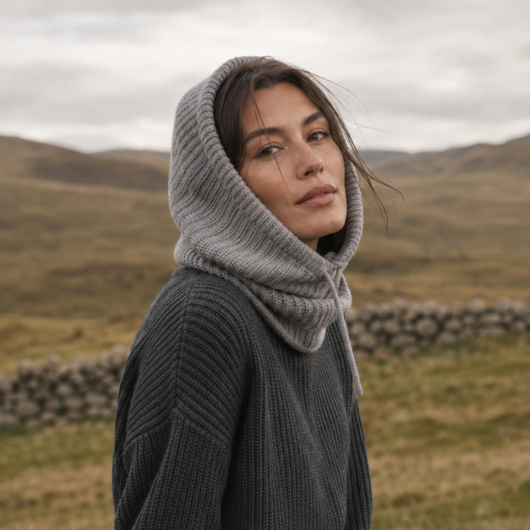 Natural Merino Wool Balaclava