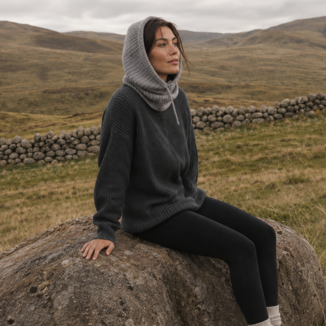 Natural Merino Wool Balaclava
