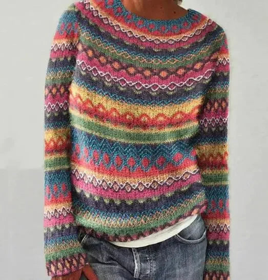 Nordic Pattern Women’s Sweater