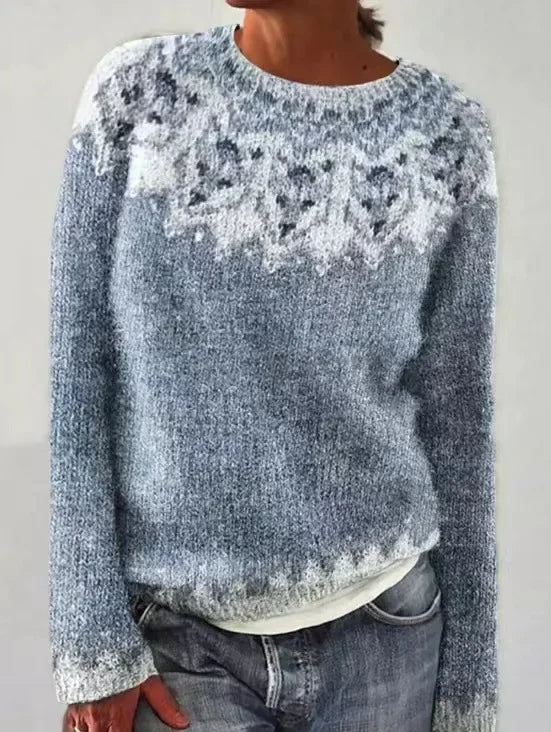 Nordic Pattern Women’s Sweater