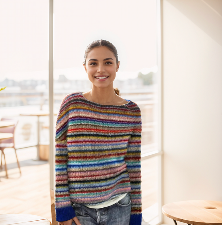 Nordic Pattern Women’s Sweater