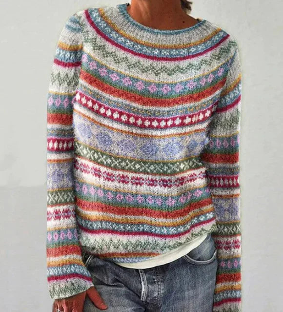 Nordic Pattern Women’s Sweater
