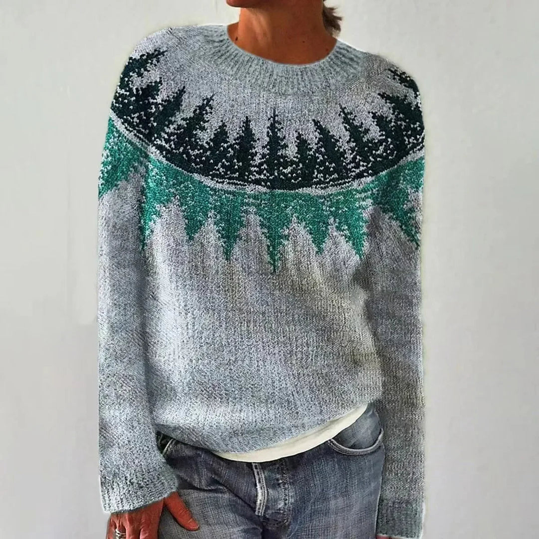 Nordic Pattern Women’s Sweater