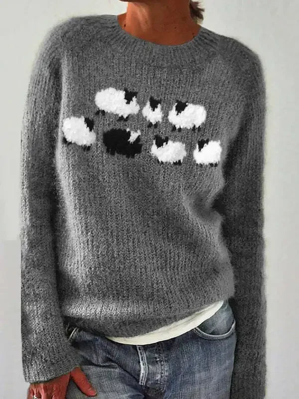 Nordic Pattern Women’s Sweater