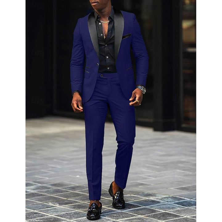 Notch Lapel Men’s Suit