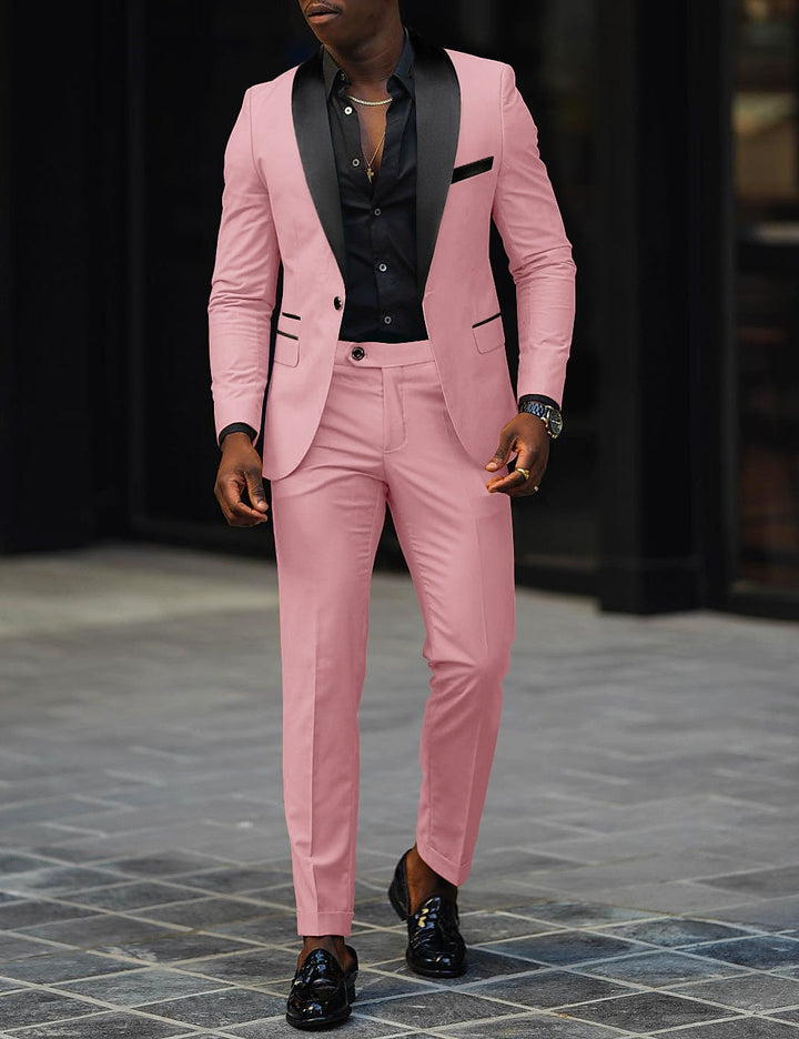 Notch Lapel Men’s Suit