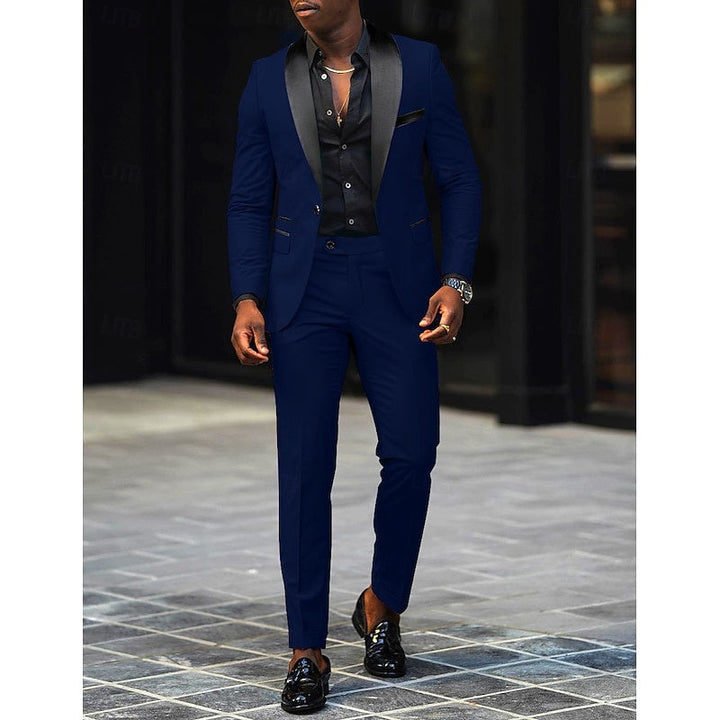 Notch Lapel Men’s Suit