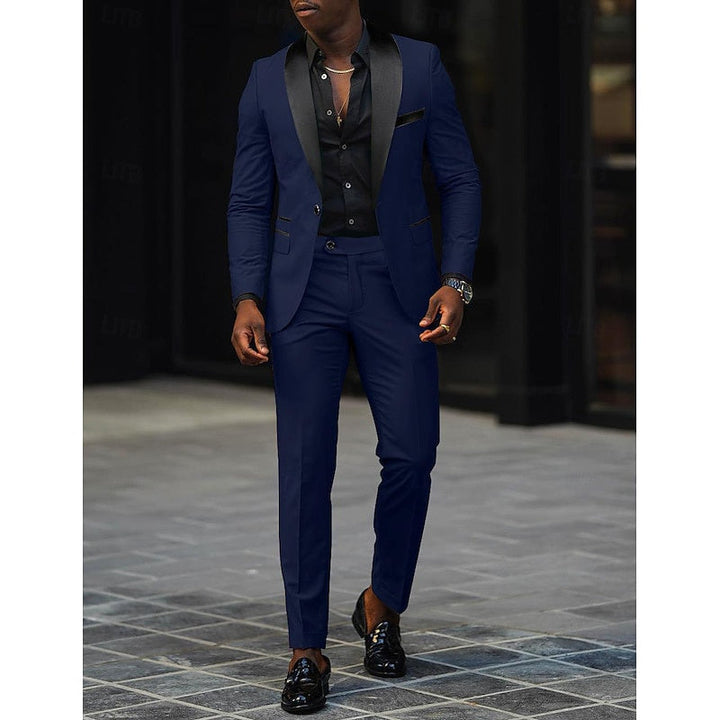 Notch Lapel Men’s Suit