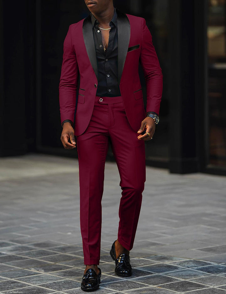 Notch Lapel Men’s Suit
