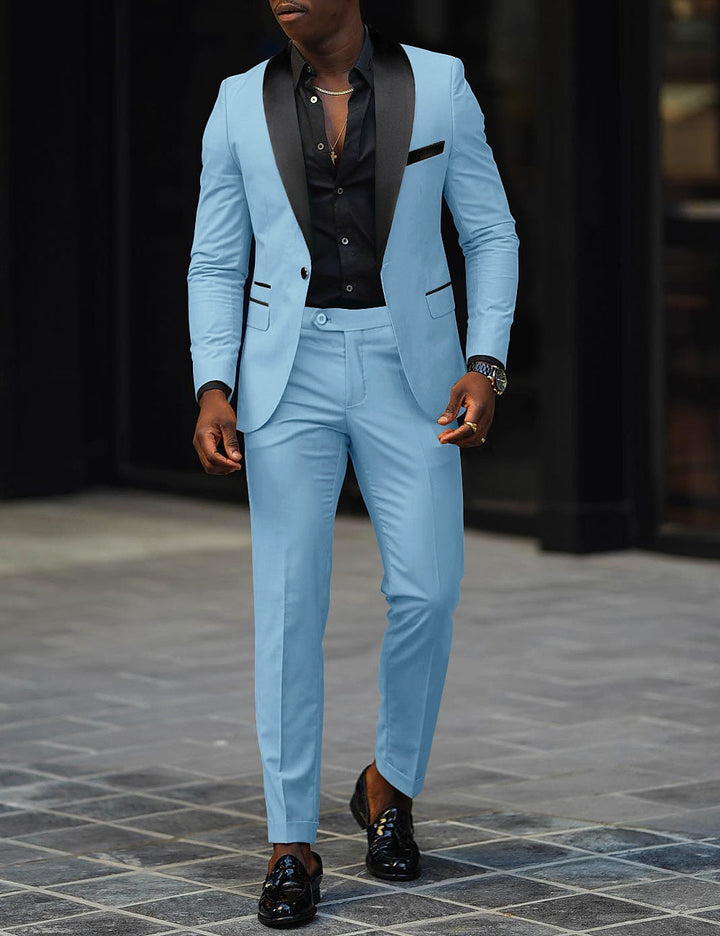 Notch Lapel Men’s Suit