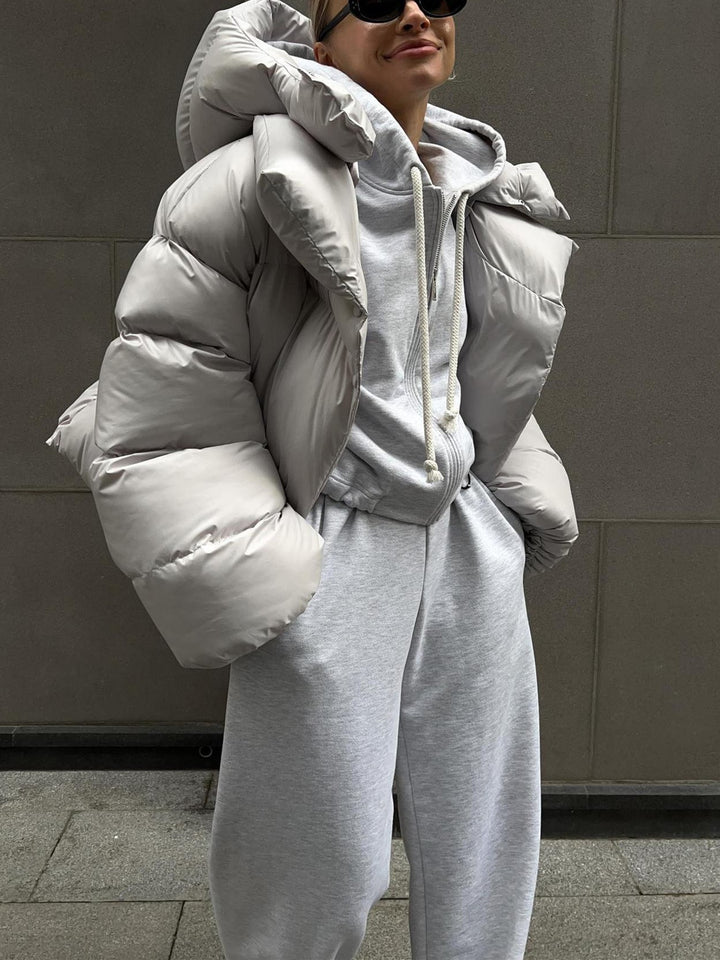 Nylon Women’s Puffer Jacket