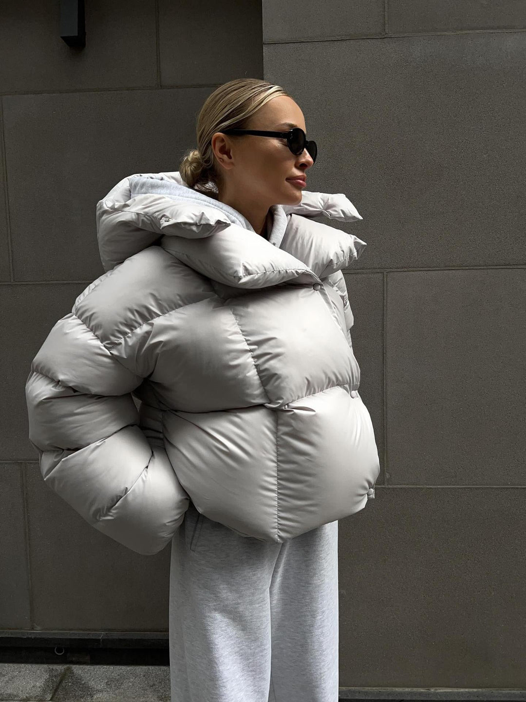 Nylon Women’s Puffer Jacket
