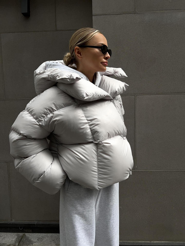 Nylon Women’s Puffer Jacket