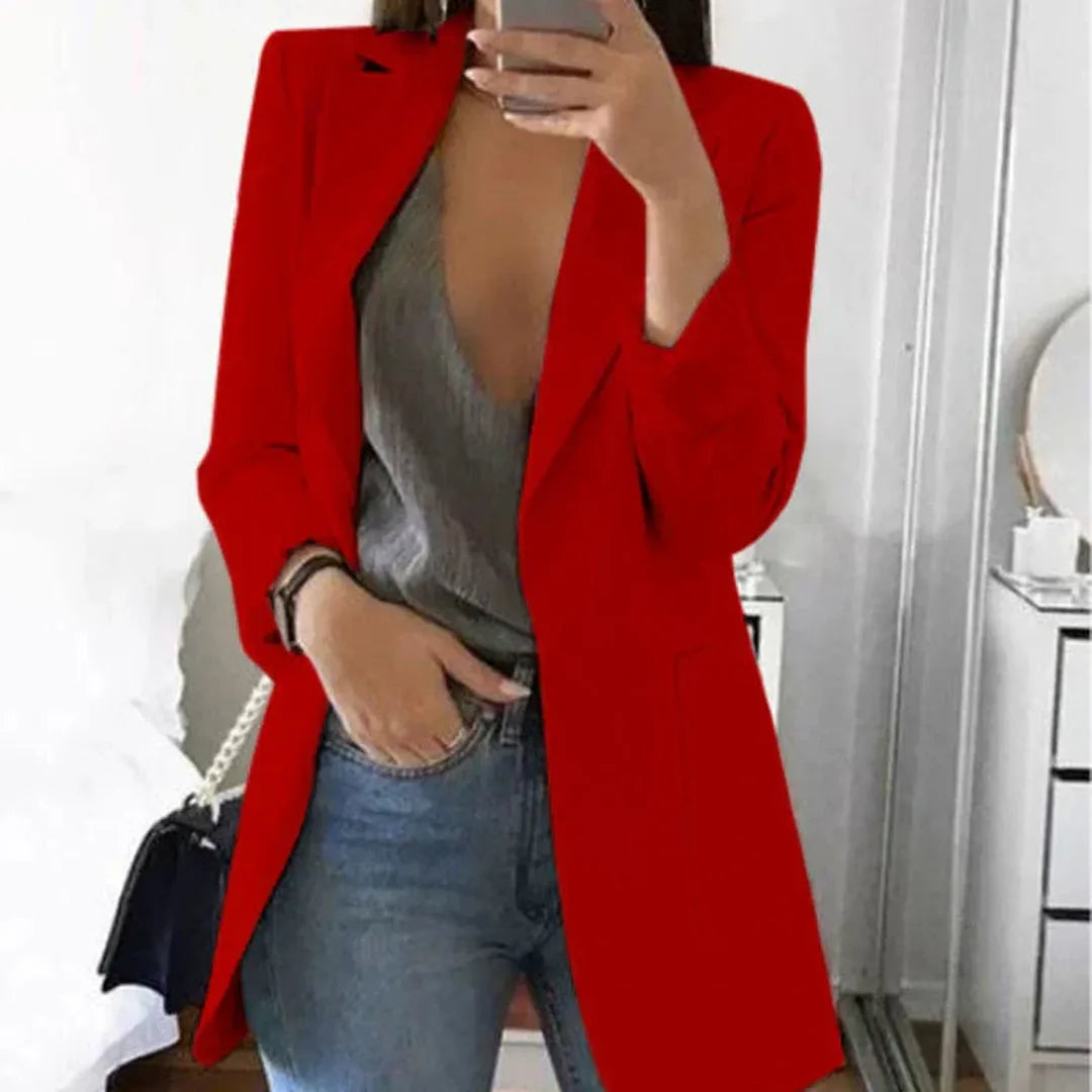 Long Blazer Women’s Tailored Outerwear