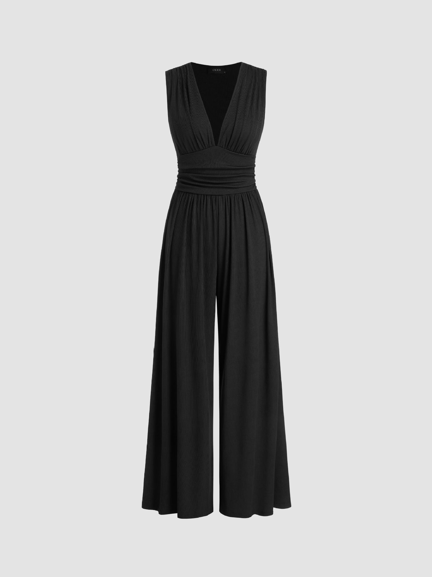 Ladies Tailored Jumpsuit – Sleeveless, Suitable for Casual and Summer Use