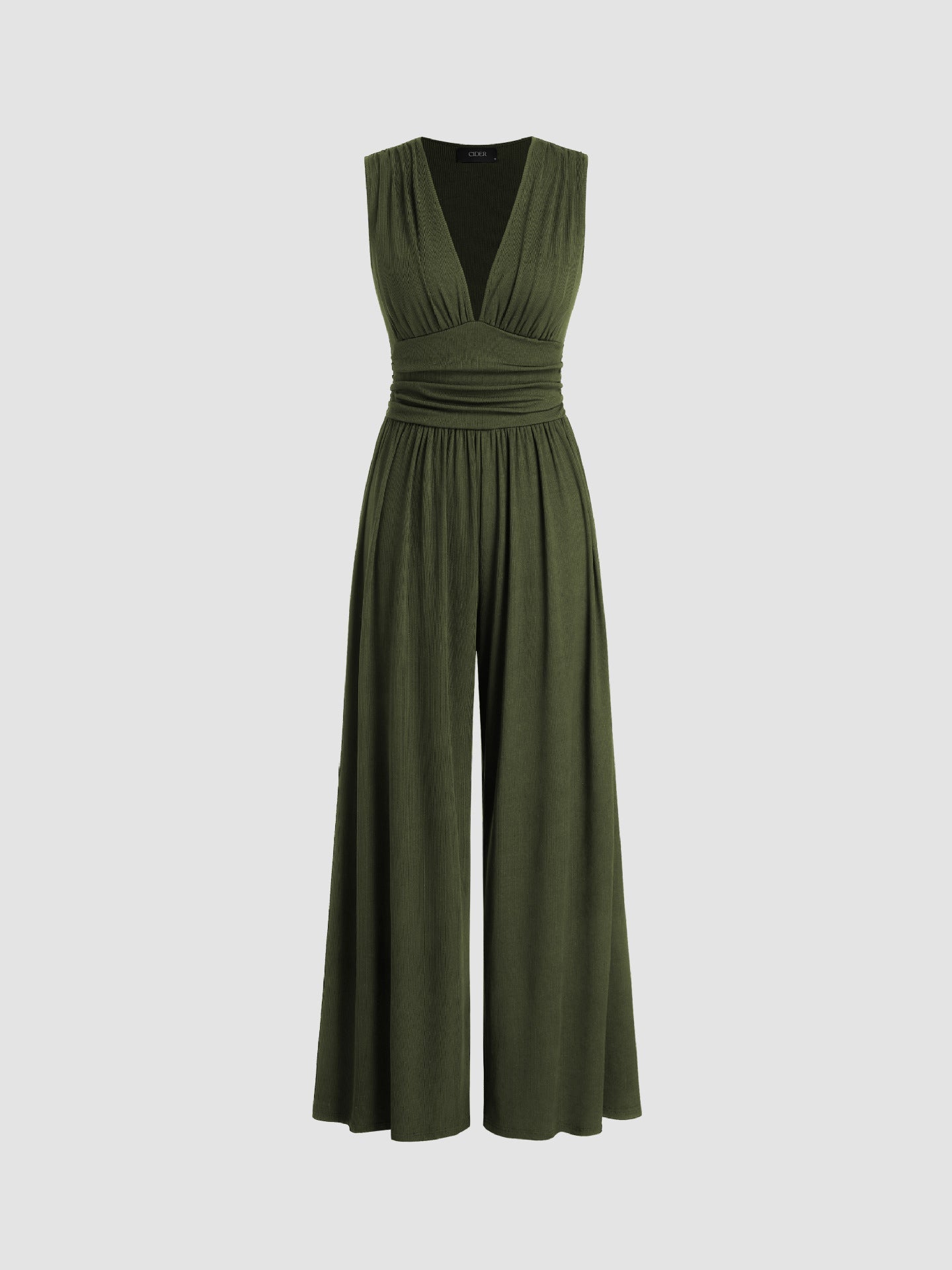 Ladies Tailored Jumpsuit – Sleeveless, Suitable for Casual and Summer Use