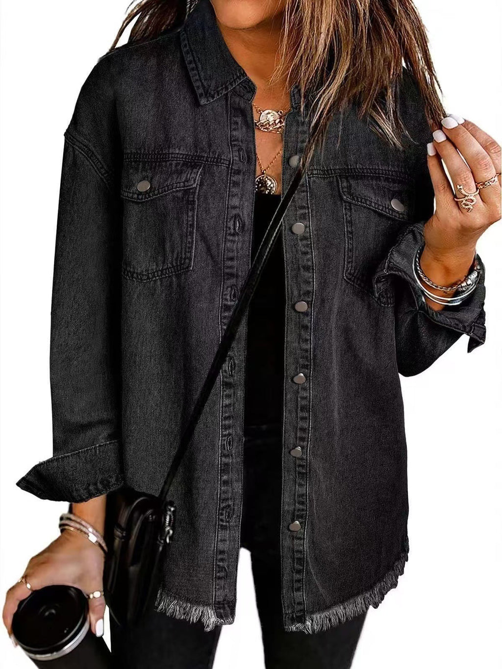 Classic Everyday Washed Denim Jacket