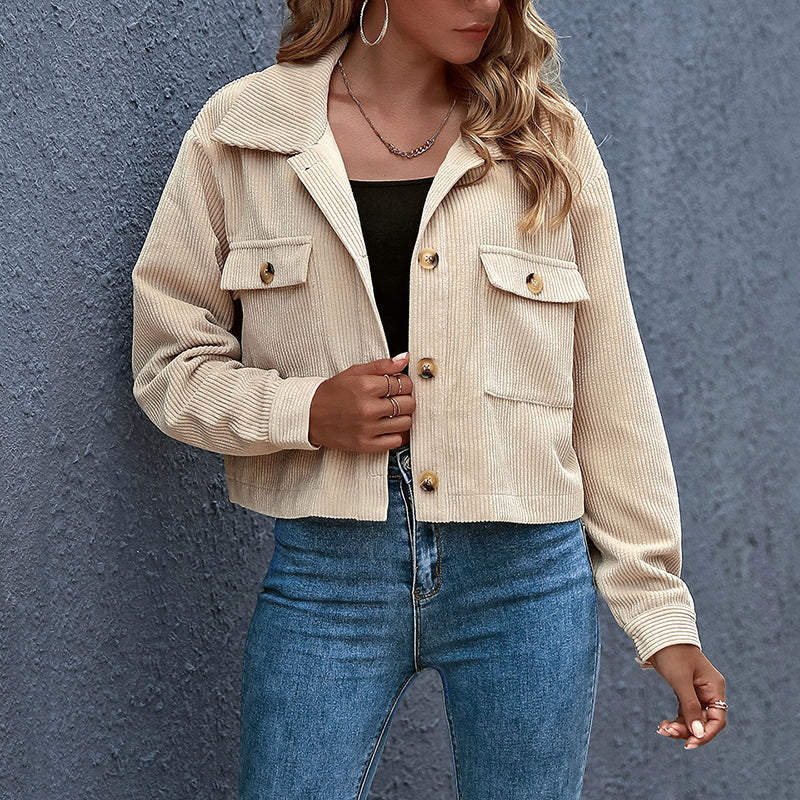 Short Casual Lightweight Transitional Jacket