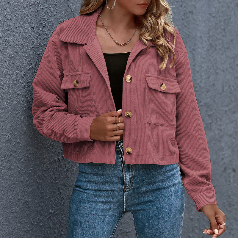 Short Casual Lightweight Transitional Jacket