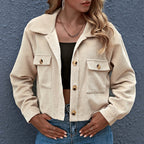 Short Casual Lightweight Transitional Jacket