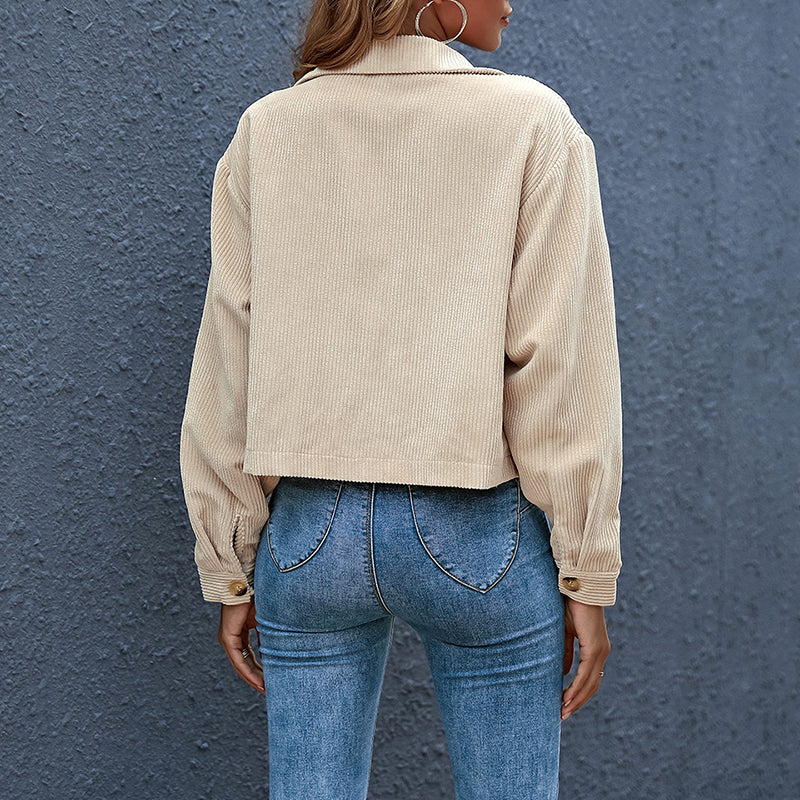 Short Casual Lightweight Transitional Jacket