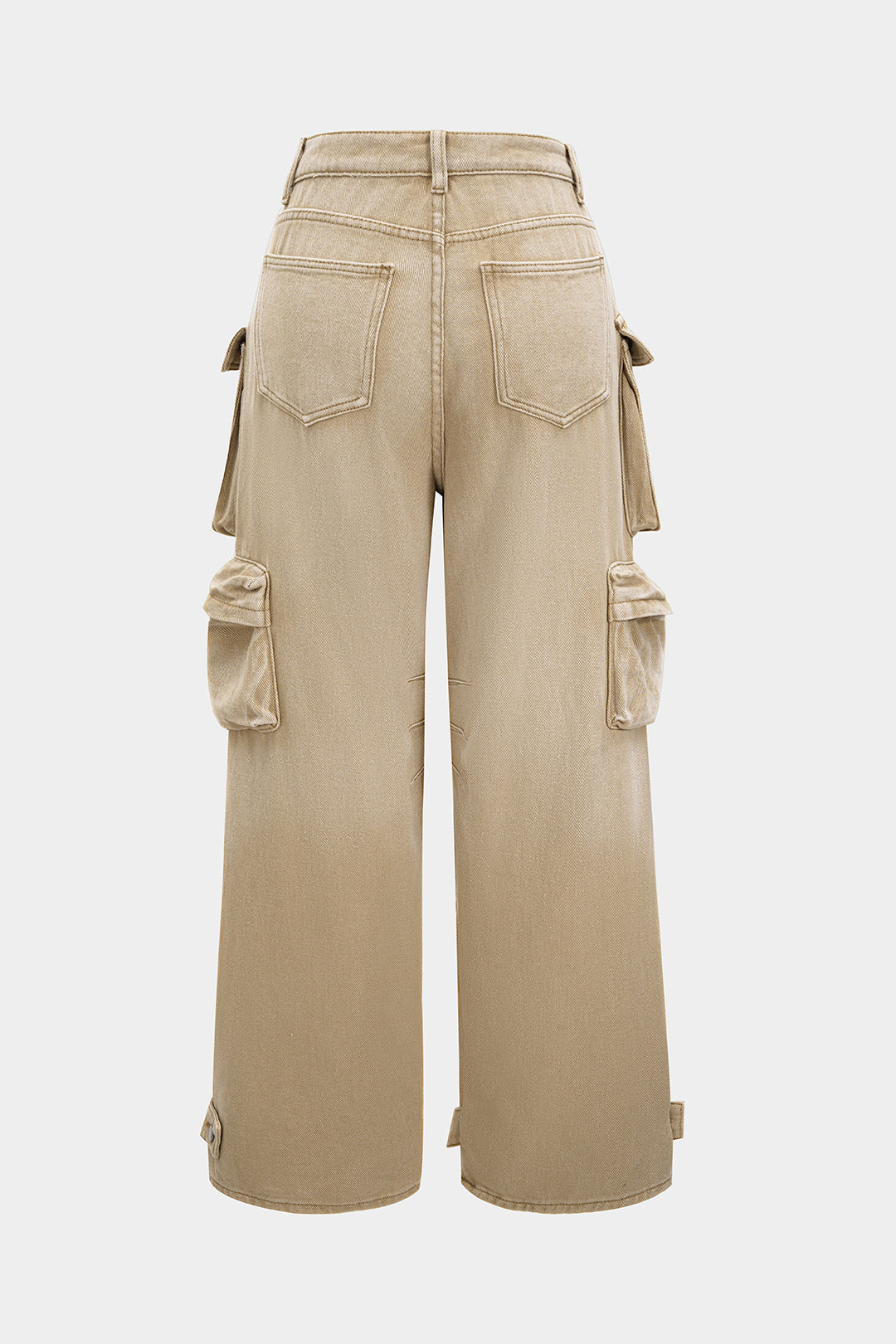 Ombre Denim Cargo Jeans