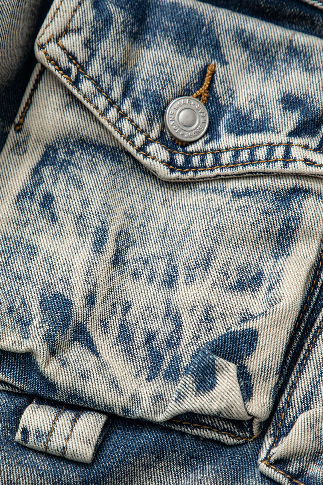 Ombre Denim Cargo Jeans