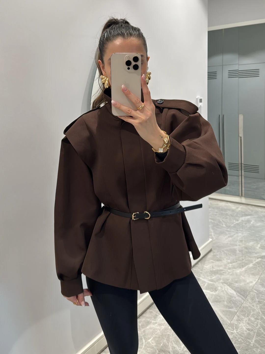 Oversized Casual Women’s Trench Jacket