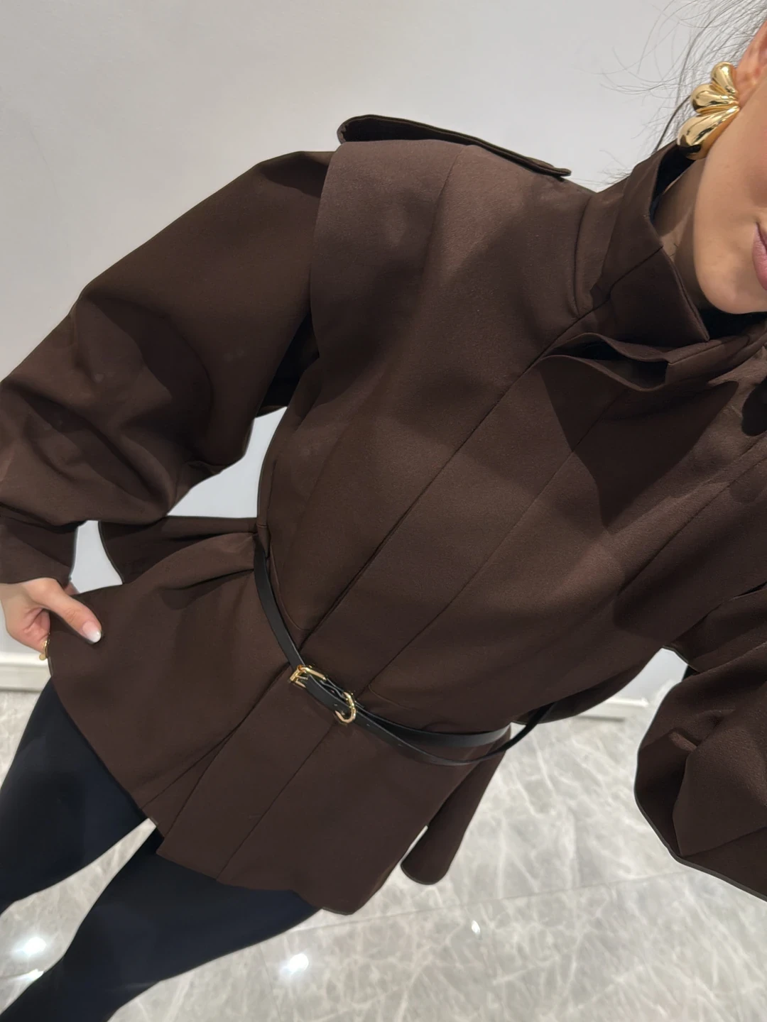 Oversized Casual Women’s Trench Jacket