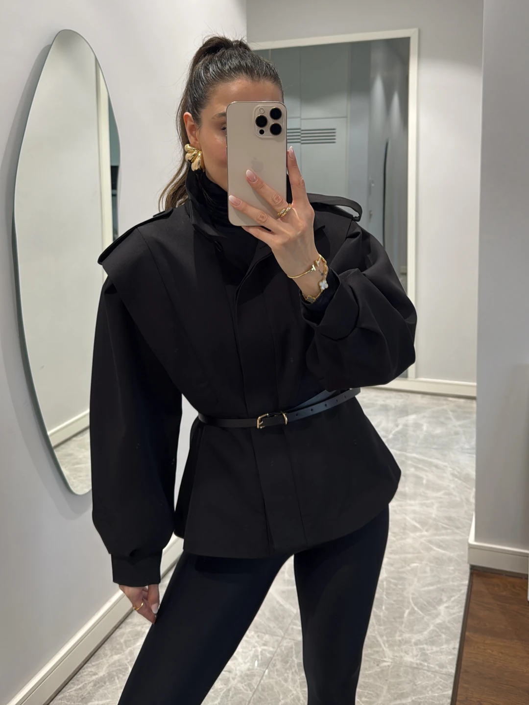 Oversized Casual Women’s Trench Jacket