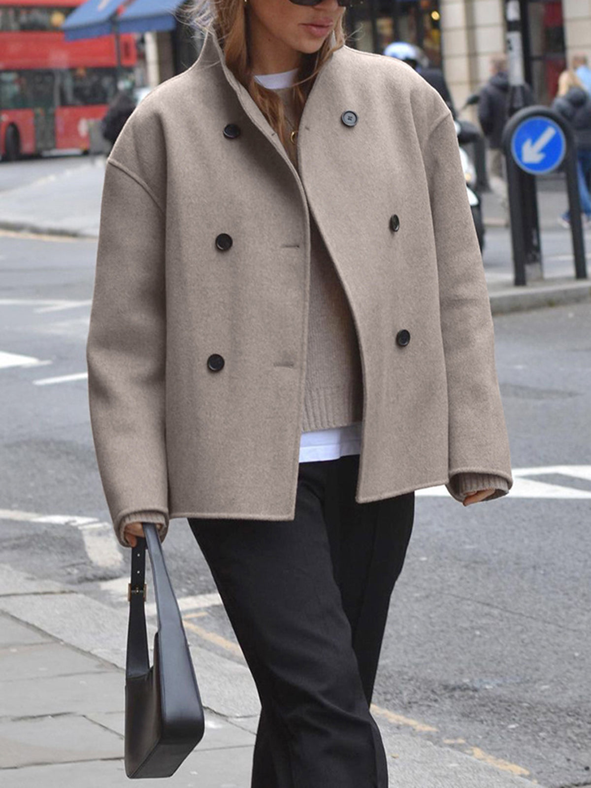 Relaxed Oversized Everyday Casual Jacket