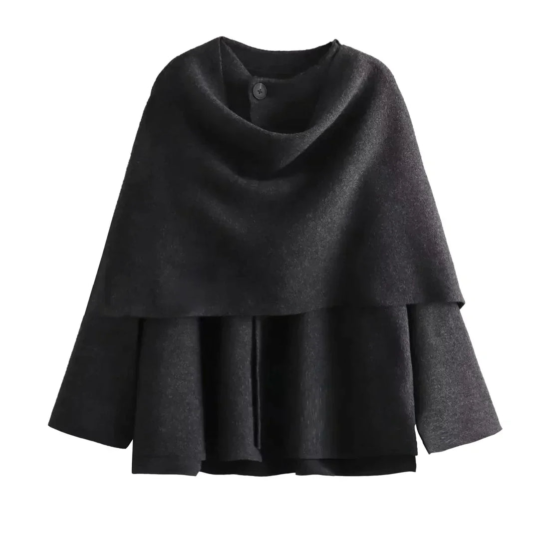 Oversized Scarf Detail Women&