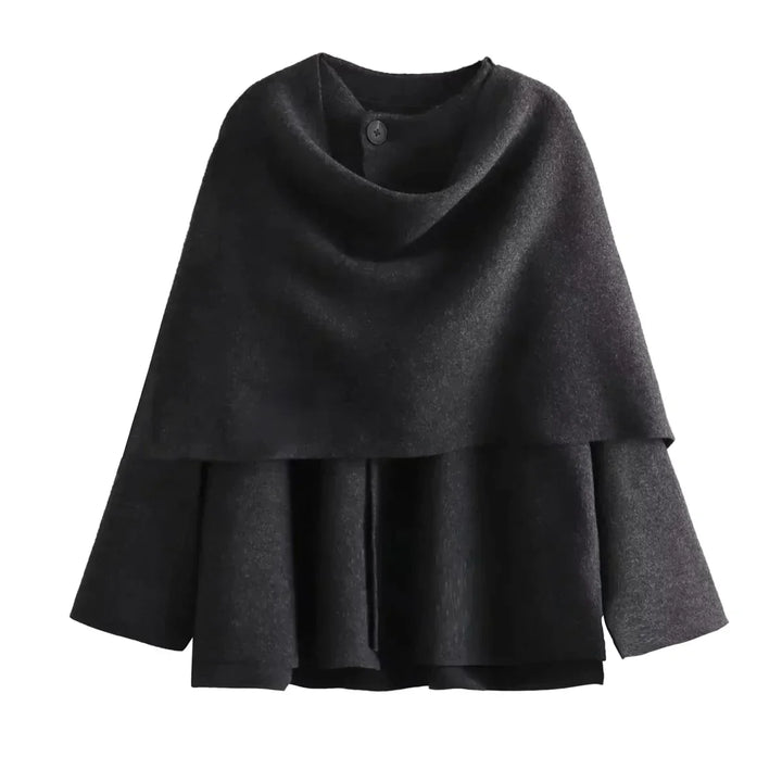 Oversized Scarf Detail Women&