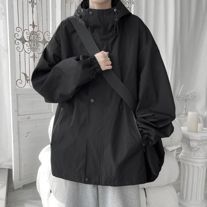 Oversized Windbreaker Jacket