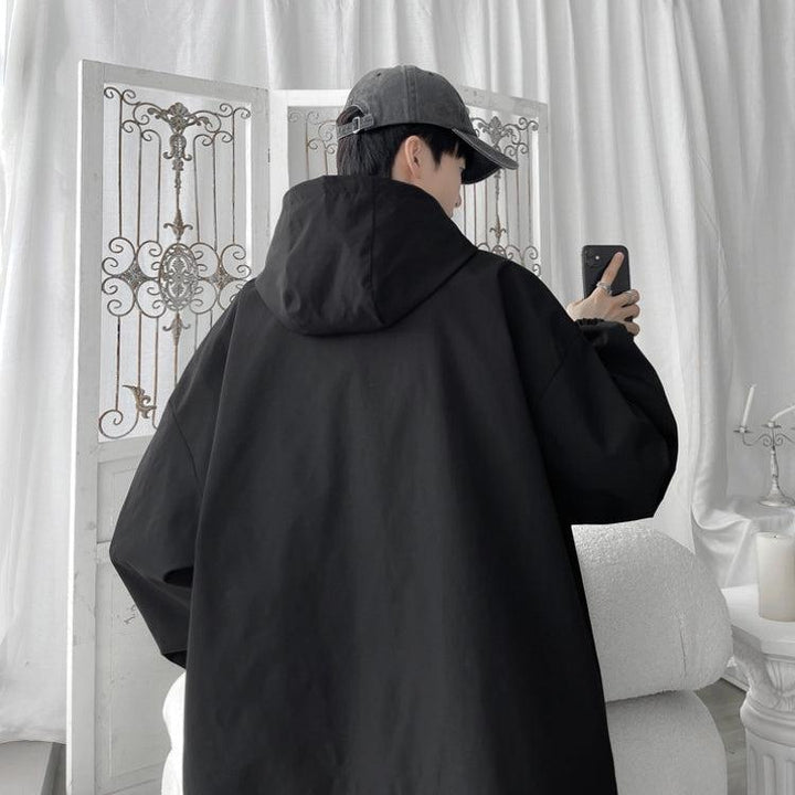 Oversized Windbreaker Jacket