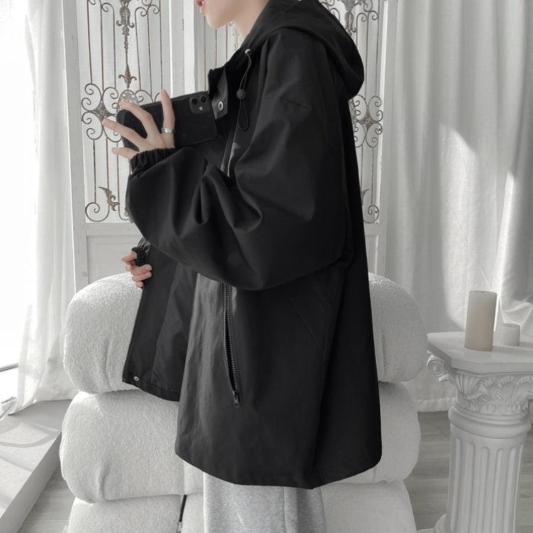 Oversized Windbreaker Jacket