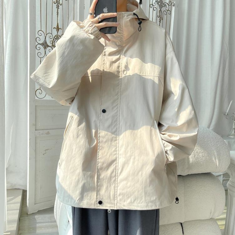 Oversized Windbreaker Jacket