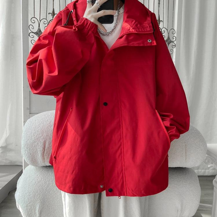 Oversized Windbreaker Jacket