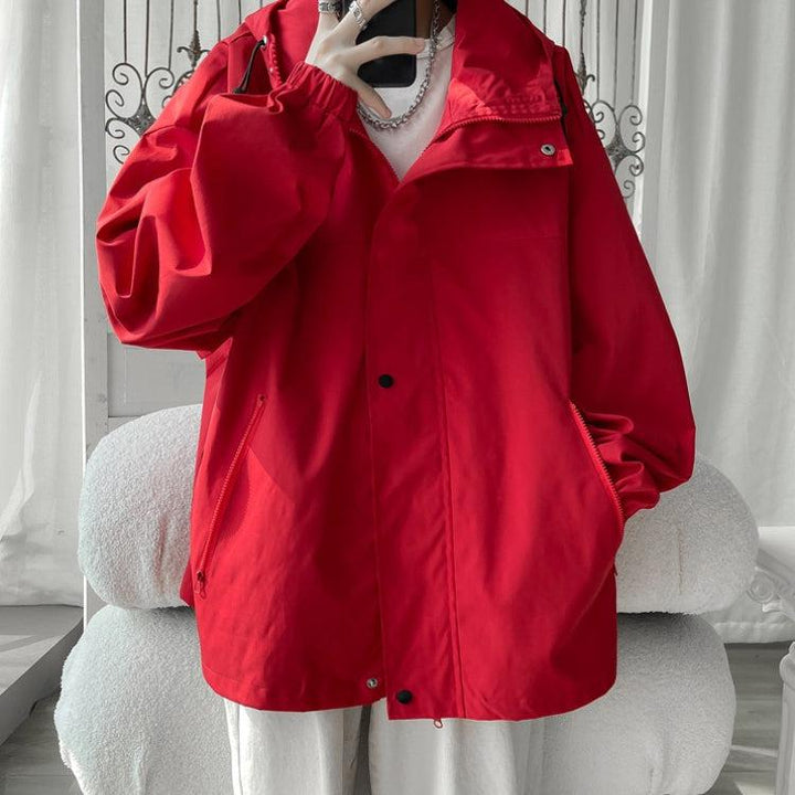 Oversized Windbreaker Jacket