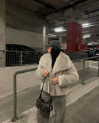 Luxurious Soft Faux Fur Jacket