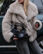 Luxurious Soft Faux Fur Jacket