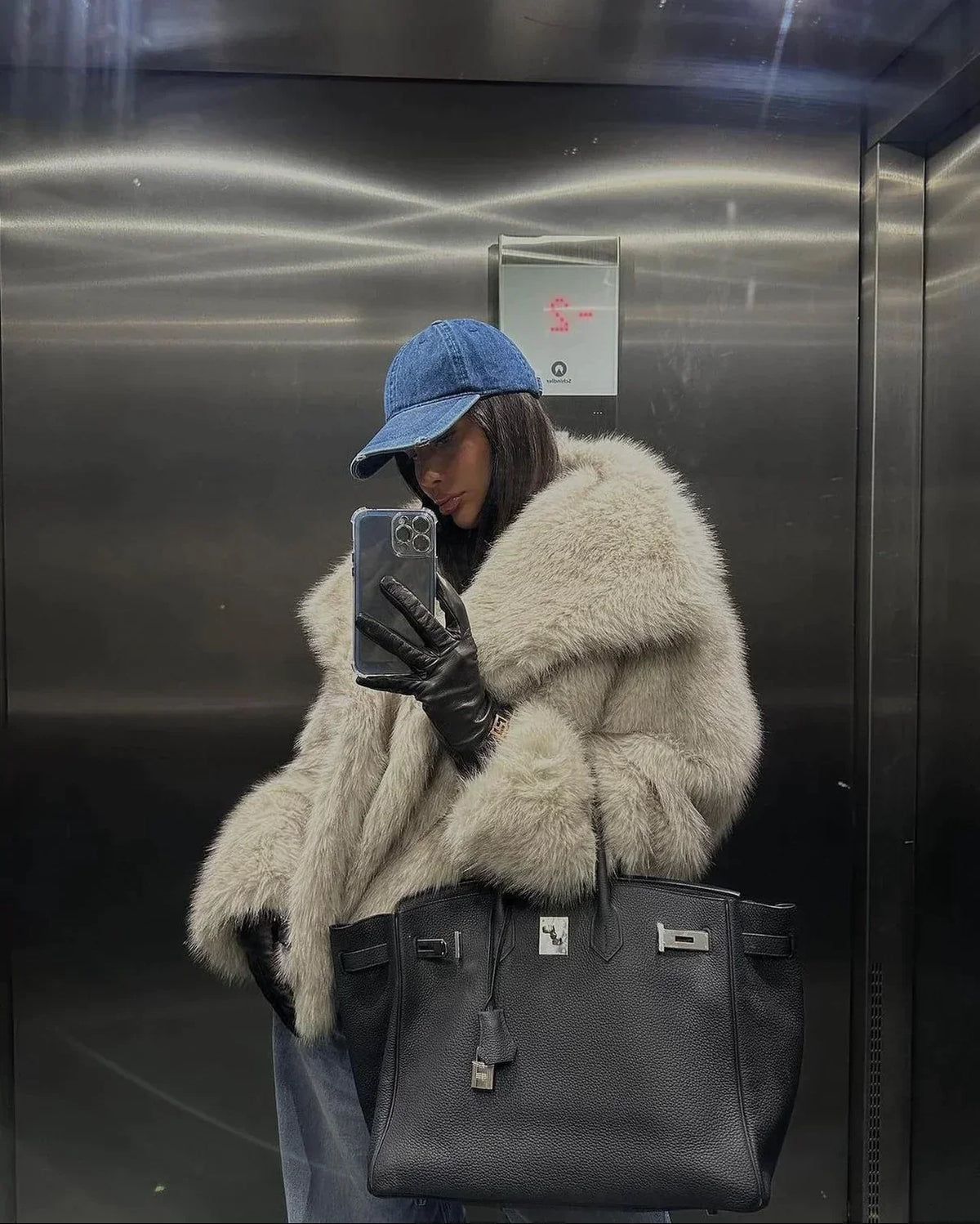 Luxurious Soft Faux Fur Jacket