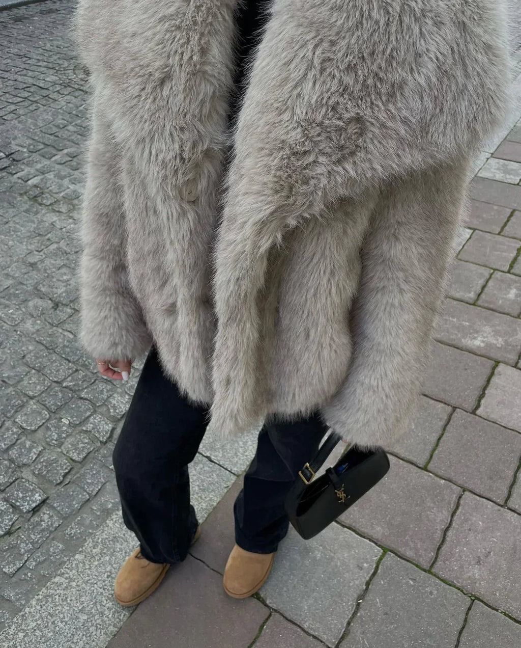Luxurious Soft Faux Fur Jacket
