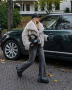 Luxurious Soft Faux Fur Jacket